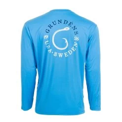 Grundens Tech Tee LS - G Hook Print