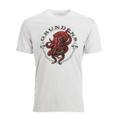 Grundens Tech Tee SS - Kraken Print