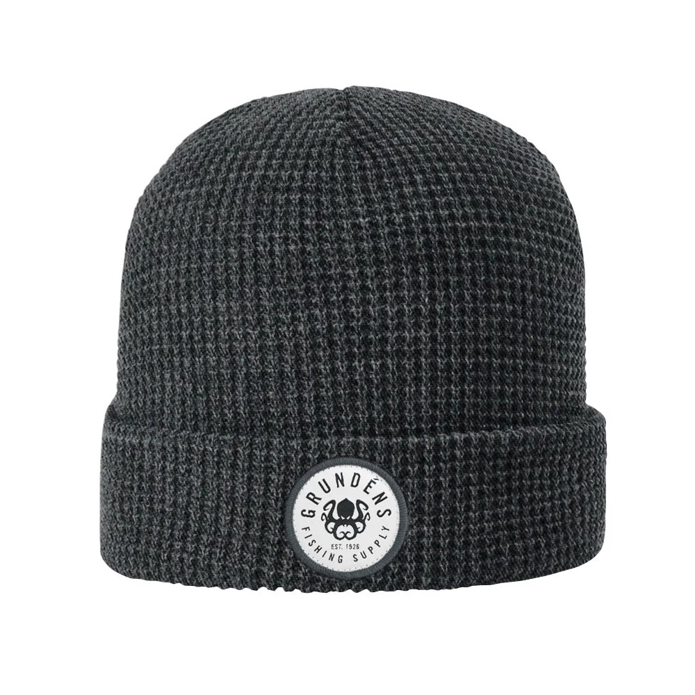 Grundens Kracken Waffle Beanie 1 Grundens Kracken Waffle Beanie