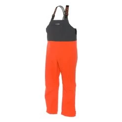 Grundens Full Share Bib 27 Grundens Full Share Bib -Grundens FullShareBib Orange Grey 02
