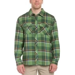 Grundens Cordova Flannel Shirt 21 Grundens Cordova Flannel Shirt -Grundens Model Cordova JunglePlaid