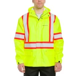 Grundens Neptune Jacket CSA -Grundens Model NeptuneJacketCSA HiVis