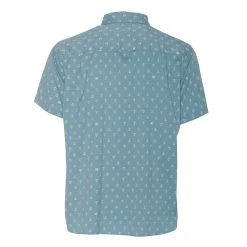 Grundens Platform Short Sleeve Shirt -Grundens PlatformShirt Surf Anchor 02