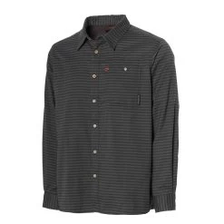 Grundens Steelhead Shirt LS -Grundens SteelheadFlannel IronStripe 02