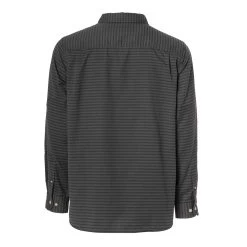 Grundens Steelhead Shirt LS -Grundens SteelheadFlannel IronStripe 03