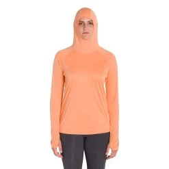 Grundens Women's Solstrale Hoodie -Grundens W SolstraleHoodie Coral 01