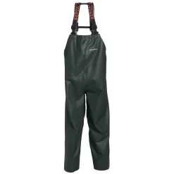 Grundens Clipper 116 Commercial Fishing Bib Pants -Grundens clipper 116 green back