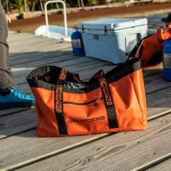 Grundens Gear Hauler 50L Tote Bag -Grundens gear hauler tote lifestyle2 sized
