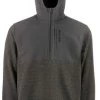 Grundens Bering Pro Fleece 1/4 Zip - Metal