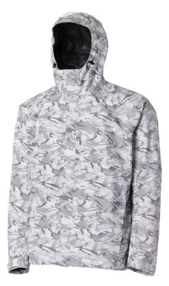 Grundens Charter Gore Tex Paclite Jacket - Glacier Camo - M