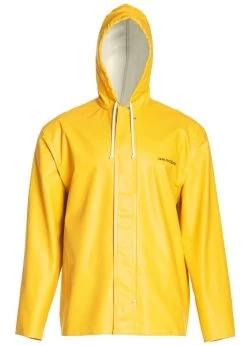 Grundens Clipper 82 Hooded Parka Yellow - Size X-Small