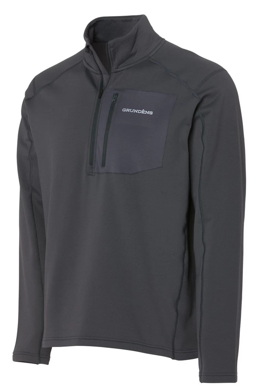 Grundens Grundies Thermal 1/4 Zip Top - Anchor 2 Grundens Grundies Thermal 1/4 Zip Top - Anchor - Image 2