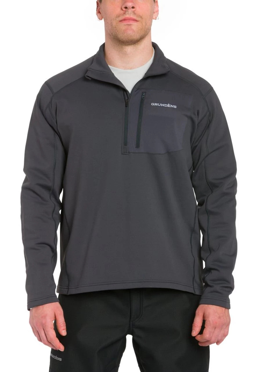 Grundens Grundies Thermal 1/4 Zip Top - Anchor 4 Grundens Grundies Thermal 1/4 Zip Top - Anchor - Image 4