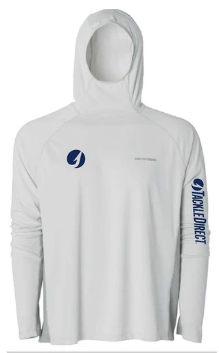 Grundens Solstrale Hoody -Glacier/TackleDirect Logo 1 Grundens Solstrale Hoody -Glacier/TackleDirect Logo