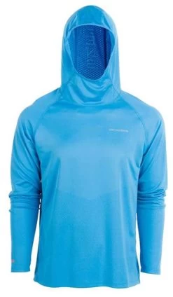 Grundens Solstrale Pro Hoody - Coastal Blue - Large
