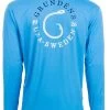 Grundens Tech Tee Long Sleeve Shirt - G-Hook Print