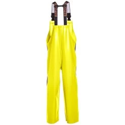 Grundens Hauler Bib -Grundens hauler bib yellow back