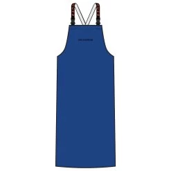 Grundens Shoreman Double Sided PVC Commercial Fishing Apron -Grundens shoreman blue